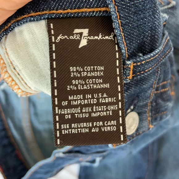 7FAMK Bootcut Dark Wash Jean - Picture 7 of 7